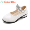 Lunie Girls Shoes White Wedding ShoesLow Heels Party Shoes 1-13years