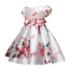 Lunie Satin Cute Girls flower Dresses